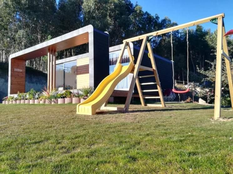 Bungalow Com Piscina Celorico De Basto Exterior photo